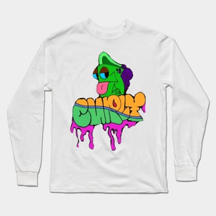 Curly Graffiti Long Sleeve T-Shirt